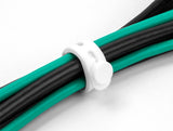 Delock Softbinder flexibel wiederverwendbar Set 10 Stück schwarz / weiß