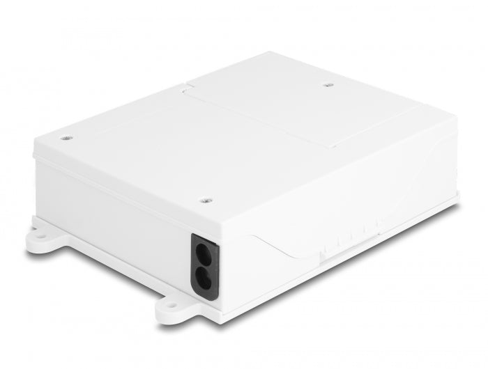 Delock LWL FTTH Indoor Verteilerbox zur Wandmontage 8 Port weiß