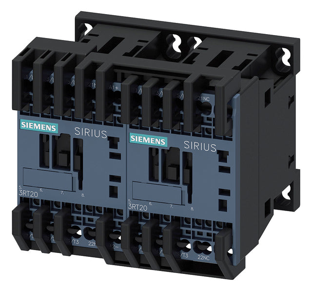 SIEMENS Wendeschütz DC 7,5kW/AC 24V 3RA2318-8XB30-2BB4 16A/AC