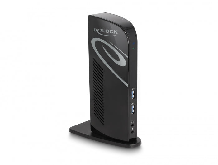 Delock USB Dockingstation Dual DisplayPort 4K / USB 3.2 / LAN / Audio (Displaylink)
