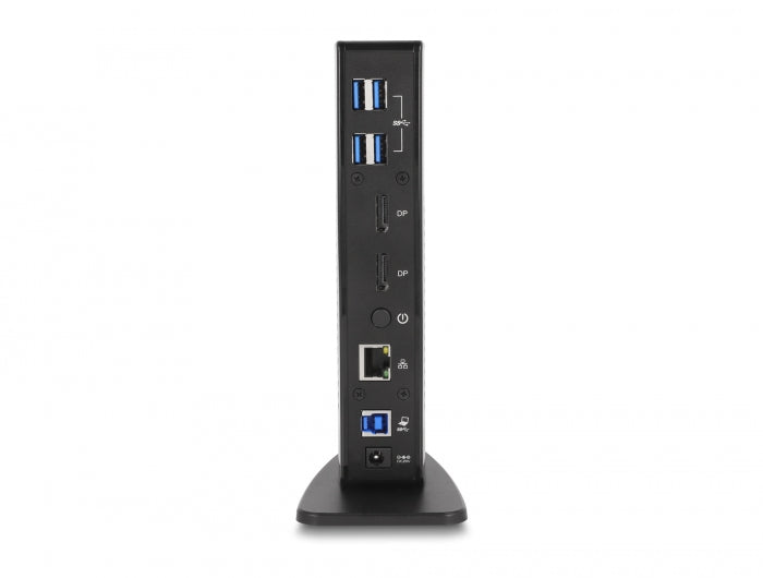 Delock USB Dockingstation Dual DisplayPort 4K / USB 3.2 / LAN / Audio (Displaylink)