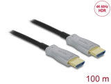 Delock Aktives Optisches Kabel HDMI 4K 60 Hz 100 m