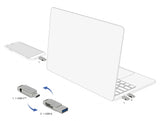Delock USB 5 Gbps USB-C™ + Typ-A Speicherstick 32 GB - Metallgehäuse