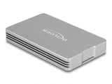 Delock USB4™ 40 Gbps Gehäuse für 1 x M.2 NVMe SSD - werkzeugfrei
