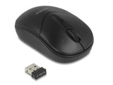 Delock Optische 3-Tasten Mini Maus 2,4 GHz kabellos