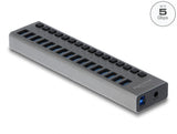 Delock Externer USB 5 Gbps Hub mit 16 Ports + Schalter