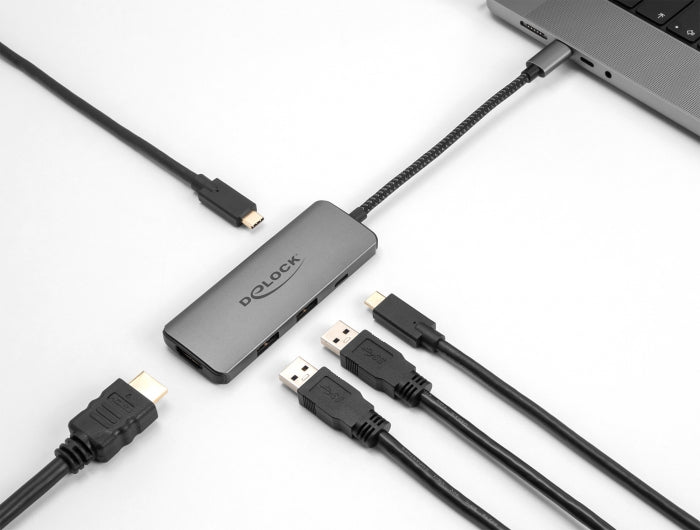 Delock USB Type-C™ Dockingstation 8K - HDMI / USB / PD 3.0 100 W