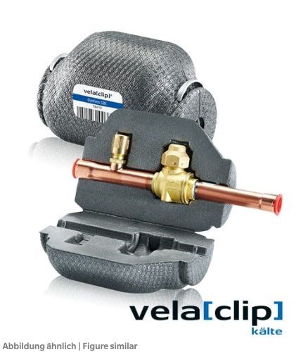 Isolierbox VelaClip für GBC 18s für Kugelabsperrventile Danfoss GBC 18s