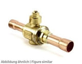 Kugelabsperrventil 1-3/8" o.Schrader,K65 140bar, -40/+150°C, Me-Gehäuse