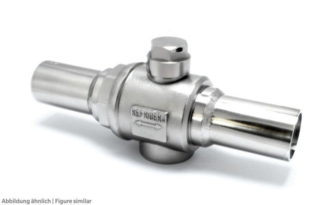 Kugelabsperrventil DN50/60,3 BW Anschlüsse Edelstahl, 130bar, CO2