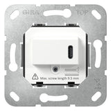 GIRA USB-Spannungsversorgung 1USB-C UP 236200 3,25mA ws 5-20V 50-60Hz