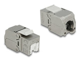 Delock Keystone Modul RJ45 Buchse > LSA Cat.6A STP Staubschutz