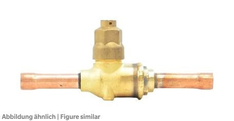 Kugelabsperrventil Refairco 6mm löt Kupferans. o.Schrader,60bar HC/HFO/HFC