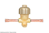 Refairco Serviceventil 6286 HC/HFO/R290 Löt 1/4"/Löt 1/4", 130bar, A2L/A3