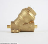 Filter YF-R22, 130bar, löt 22mm Messing, -40/+150°C, 180 µm