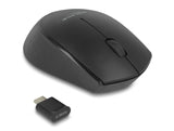 Delock Optische 3-Tasten Mini Maus USB Type-C™ 2,4 GHz kabellos
