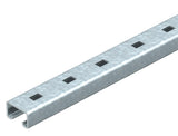 BETTERMANN C-Profilschiene ST 22mm D3mm MS5030RP0220FT 220x50x30mm Rück_gel