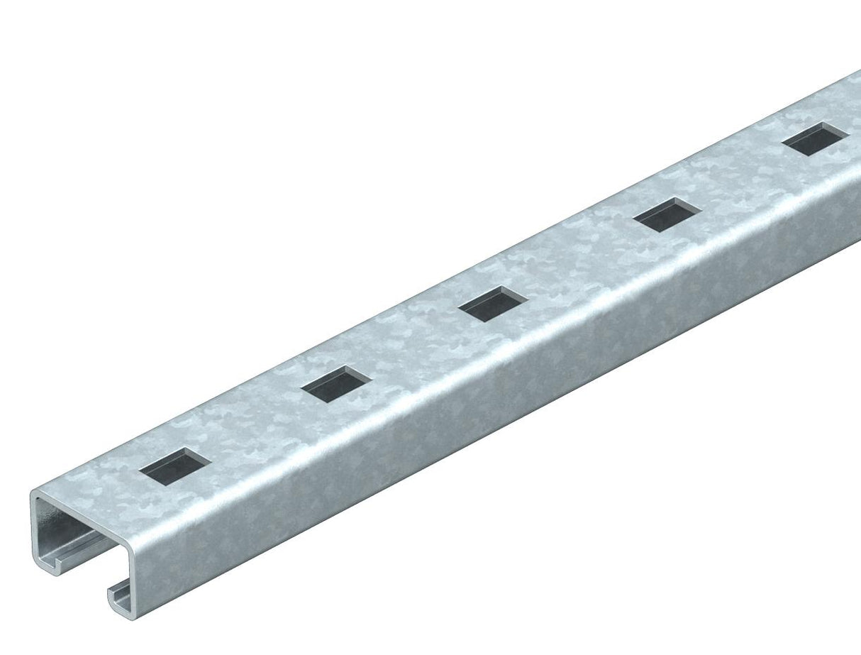 BETTERMANN C-Profilschiene ST 22mm D3mm MS5030RP0300FT 300x50x30mm Rück_gel