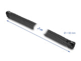 Delock Geflechtschlauch mit Reißverschluss hitzebeständig 3 m x 50 mm schwarz