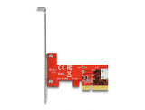Delock PCI Express x4 Karte zu 1 x intern OCuLink SFF-8612 - Low Profile Formfaktor