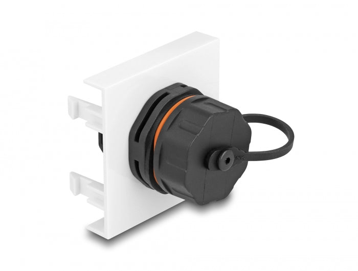 Delock Easy 45 Modul Netzwerk RJ45 Cat.6A, 45 x 45 mm