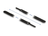 Delock Klett-Kabelbinder L 250 x B 12 mm schwarz 10 Stück