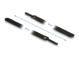 Delock Klett-Kabelbinder L 300 x B 12 mm schwarz 10 Stück