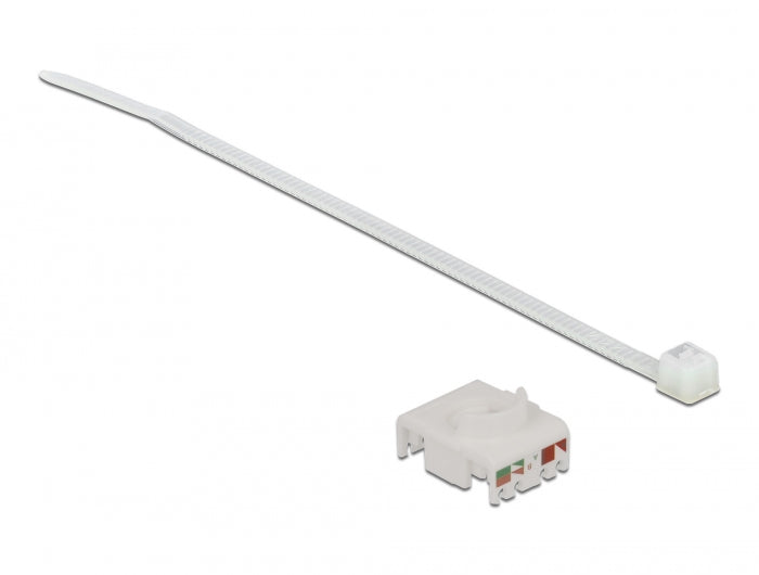 Delock Kabelverbinder RJ45 Buchse zu Cat.6A LSA mit Verschlusskappe wasserfest