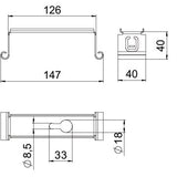 BETTERMANN Wand-/Deckenbügel 150x150mm MAH 150 FS Mittenabhäng Kabelrinne