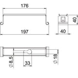 BETTERMANN Wand-/Deckenbügel 200x200mm MAH 200 FS Mittenabhäng Kabelrinne