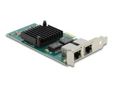 Delock PCI Express x1 Netzwerkkarte Gigabit LAN 2 x RJ45 i350