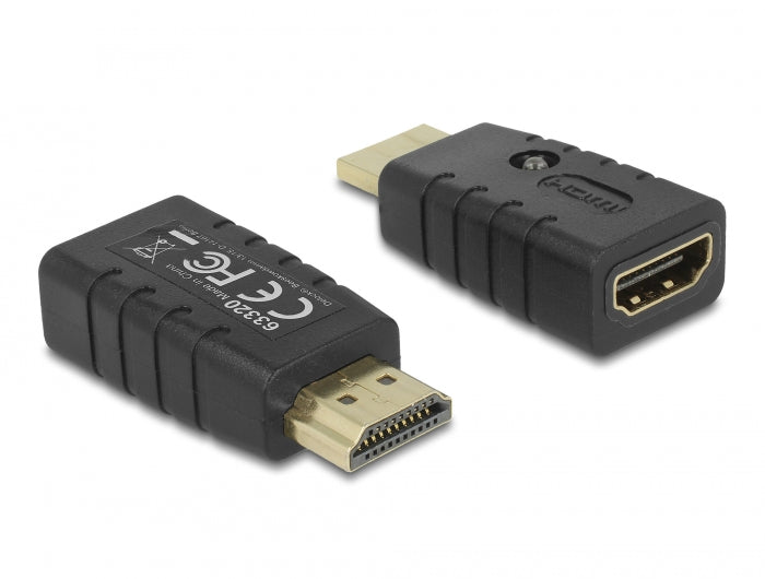 Delock Adapter HDMI-A Stecker > HDMI-A Buchse EDID Emulator
