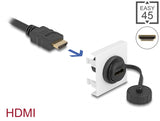 Delock Easy 45 HDMI Modul 45 x 45 mm