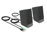 Delock Stereo 2.0 PC Lautsprecher mit 3,5 mm Klinkenstecker und USB Stromversorgung