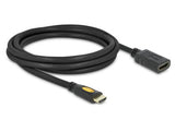Delock Kabel High Speed HDMI mit Ethernet Verlängerung HDMI A Stecker > HDMI A Buchse 2 m