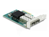 Delock PCI Express x4 Netzwerkkarte Gigabit LAN 2 x SFP i82576