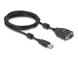 Delock Isolator USB 2.0 Typ-A zu RS-232 D-Sub 9 Stecker galvanische Trennung 2,5 kV 2m