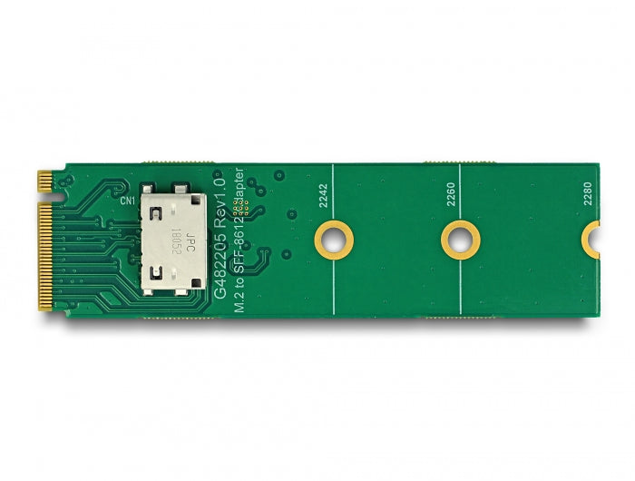 Delock M.2 Key M zu 1 x OCuLink SFF-8612 Konverter