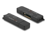 Delock SuperSpeed USB Card Reader für SD / Micro SD / MS Speicherkarten