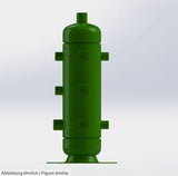 Ölsammelbehälter refairco YRG-T-3 Inhalt 3 Liter, 130 bar, CO2