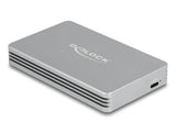 Delock USB4™ 40 Gbps Gehäuse für 1 x M.2 NVMe SSD - werkzeugfrei