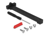 Delock Adapter M.2 Key A+E Stecker zu Key M Slot gewinkelt mit Halterung