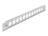 Delock 19″ D-Typ Patchpanel 12 Port werkzeugfrei grau
