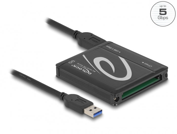 Delock SuperSpeed USB 5 Gbps Card Reader für CFast Speicherkarten