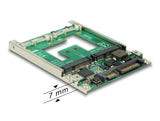 Delock 2.5″ Konverter SATA 22 Pin > mSATA mit RAID
