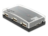 Delock USB 2.0 Externer Hub 4 Port