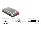Delock USB 2.0 Externer Hub 4 Port