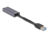 Delock USB Typ-A Netzwerk Adapter 2,5 Gigabit LAN 1 x RJ45 slim