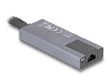 Delock USB Typ-A Netzwerk Adapter 2,5 Gigabit LAN 1 x RJ45 slim