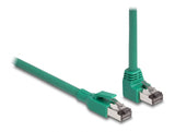 Delock RJ45 Netzwerkkabel PROFINET SF/UTP 90° gewinkelt 5 m grün